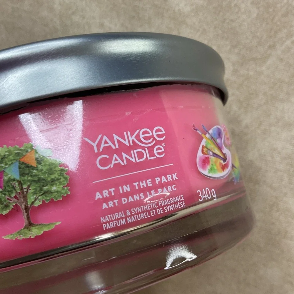 Yankee Candle ART IN THE PARK 12 oz 5 Wick Large  Candle